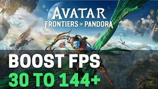 BEST PC Settings for Avatar Frontiers of Pandora Maximize FPS amp Visibility [upl. by Athal724]