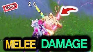 Deal MELEE DAMAGE How to complete Deal Melee Damage Fortnite Week 10 Quest Guide [upl. by Fons270]