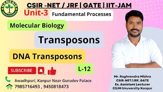 Transposons  Transposition  DNA Transposons  Retrotransposons genesisinstitute  Lecture12 [upl. by Ludovick]