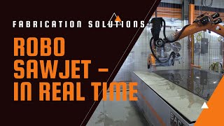 BACA Robo SawJet Cutting in Real Time [upl. by Hagan]