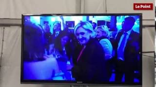 Marine Le Pen danse malgré la défaite à lélection présidentielle [upl. by Broddy]