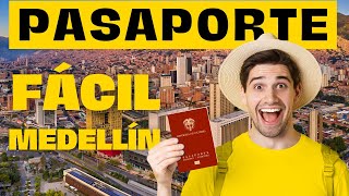 Cómo sacar el pasaporte en Medellín 2024  Como agendar la cita pasa sacar el pasaporte en Medellín [upl. by Ora]