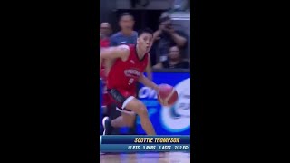 Scottie Thompson EURO BLOCK FASTBREAK vs RoS  PBA SEASON 49 GOVERNORS’ CUP  SEPTEMBER 13 2024 [upl. by Namyw]