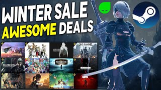 12 AWESOME STEAM PC GAME DEALS TO BUY WINTER SALE 2023 GMG [upl. by Felton984]