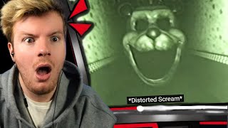 THE MOST INSANE FNAF TAPE IVE EVER SEEN THE HORROR ATTRACTION REACTION [upl. by Eilyw]