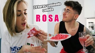 24 HORAS COMIENDO ROSA  Hermanos Jaso [upl. by Jueta]