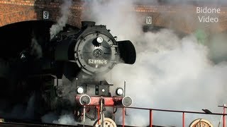 EisenbahnFest Staßfurt im Herbst  12  Steam Train  Dampflok [upl. by Ruffi]