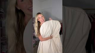 Trying my wedding dress on 6 years later 😱 surprising my husband for our anniversary [upl. by Golightly]