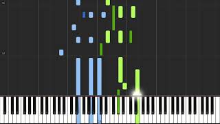 Smetana  Memories of Bohemia Polka No 1 in A Minor Op12 Synthesia [upl. by Renick]