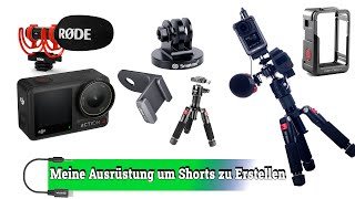 Osmo Action 4 Setup für Shorts Videos [upl. by Benson269]