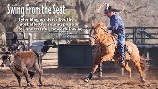 Swing From the Seat Team Roping Tip [upl. by Uhile]