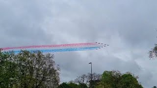 King Charles Coronation Flypast Live [upl. by Rosio]