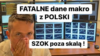 😡😡SZOK Poza Skalą  FATALNE Dane Makro z Polskiej Gospodarki 😡😡 [upl. by Nitsoj296]