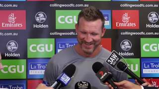 Press Conference Nathan Buckley [upl. by Goltz]