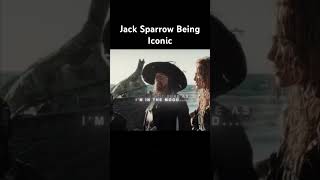 Jack Sparrow being iconic jacksparrow johnnydepp iconic piratesofthecaribbean [upl. by Farver]