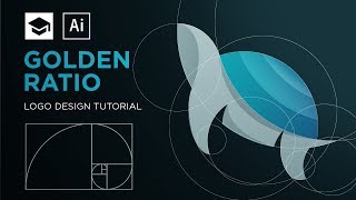 How to design a logo with golden Ratio  Adobe Illustrator Tutorial [upl. by Ashman]