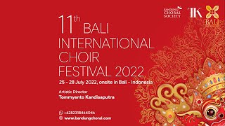 Choir The Resonanz Children Choir  11th Bali International Choir Festival 2022 [upl. by Zzabahs57]