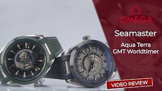 Dünya Saati Fonksiyonuna Özel Bir Dokunuş  Omega Seamaster Aqua Terra GMT Worldtimer [upl. by Atinwahs]