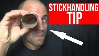 STICKHANDLING TIP Get Softer Hands and Better Puck Control [upl. by Jamie713]