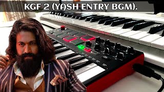 KGF Chapter 2 Yash Entry BGM  Logic Pro X  Daniel Victor [upl. by Castora193]