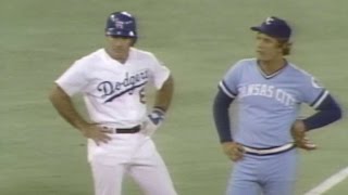 1976 ASG Garvey gives NL early lead with RBI triple [upl. by Nilknarf]