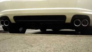 Acura TLS Magnaflow Custom Exhaust Outside [upl. by Ehc351]