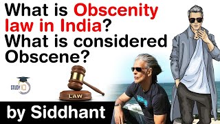 FIR filed against Milind Soman  What is Obscenity law in India What is considered Obscene UPSC [upl. by Hutchings]