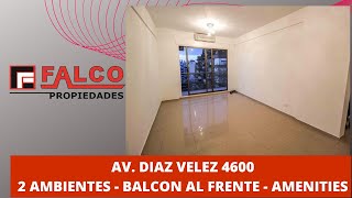 ALQUILER  2 ambientes en Diaz Velez 4600 Parque Centenario [upl. by Sonahpets114]