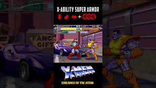 Colossus  XMen  Specials y Super Moves fightinggames arcadefighting retrogaming [upl. by Olimpia]