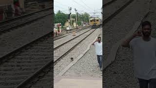 Bongaon Sealdah local train short shortvideo [upl. by Aicirtel641]