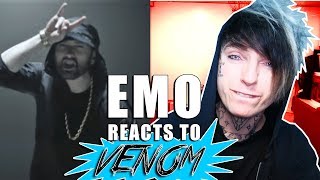 Emo Reacts to Eminem quotVenomquot Music Video [upl. by Llennhoj]