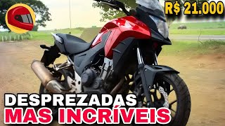 MOTOS ENCALHADAS USADAS com MELHOR CUSTO X BENEFÍCIO 🚀🔥 [upl. by Nylarac518]