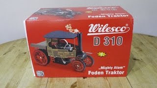 Wilesco D310 The Mighty Atom Un Boxing and first steam [upl. by Lorrimer]