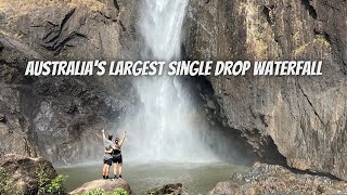 WALLAMAN FALLS  Australias Largest Single Drop Waterfall  Fishing At Lucinda  Road Trip Aus [upl. by Eduard]