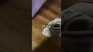 Creasing my shoes for how much likes I get 🥶 [upl. by Ahsenaj400]