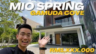 Mio Spring  Gamuda Cove  26x65  2Storey Strata Japanese Concept🇯🇵  Starting RM1Mil 🌊 [upl. by Anatol]