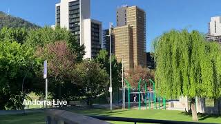 🇦🇩 ANDORRA ESCALDESENGORDANY DOWNTOWN and PRAT DEL ROURE park [upl. by Dalli]