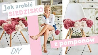 Jak zrobić narzutę z pomponów Pompony DIY [upl. by Aysa]