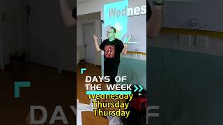 7 Days A Week ESL Warm Up Song to start you class with fun esl tefl eslteachingtips [upl. by Asin278]