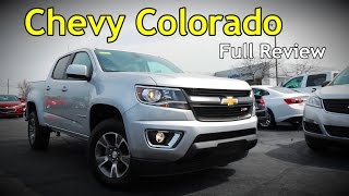 2017 Chevrolet Colorado Full Review  Z71 LT WT amp Diesel [upl. by Olracnaig313]