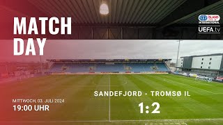 ELITESERIEN Sandefjord  Tromsø IL [upl. by Yrtnahc]