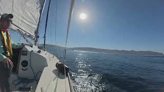 Sailing to Catalina Island hyperlapse  DJI Osmo Action 5 Pro [upl. by Adlanor510]