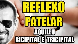 Vídeo Aula 132  Sistema Nervoso  Neurologia Reflexo Patelar Aquileu Bicipital e Tricipital [upl. by Rockwood]