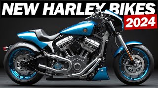 TOP 7 New Harley Davidson Motorcycles For 2024 [upl. by Ressay]