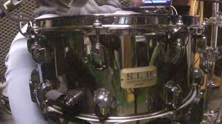 Tama SLP Black brass 14x65 test [upl. by Kenleigh]