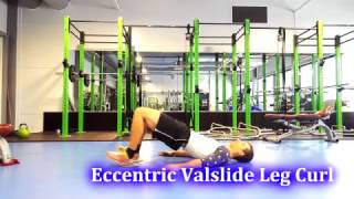 Eccentric Valslide Leg Curl [upl. by Judenberg912]