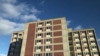 View from Framingham State University dorm building North Hall [upl. by Paff]