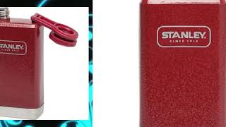 Stanley Adventure Stainless Steel Flask 5oz Hammertone Crimson [upl. by Rafaello]