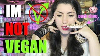 Why Im NOT Vegan  Yes You Can Eat Meat and STILL Love Animals [upl. by Brannon]