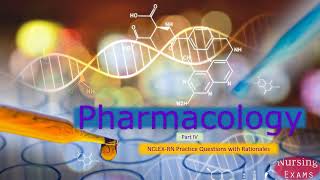 NCLEX RN Pharmacology Part 4  Nursing [upl. by Kohn]